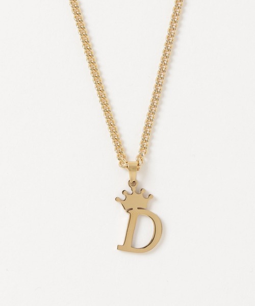 DOUBLE STEAL（ダブルスティール）の「Crown D Necklace（ネックレス・メンズ・シルバー/ゴールド・FREE）」の9枚目の写真