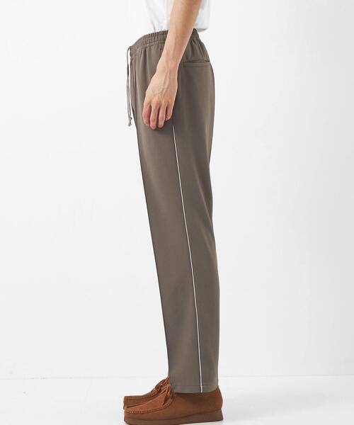 green label relaxing（グリーンレーベルリラクシング）の「STRC ポンチ トラックパンツ（その他パンツ・メンズ・ネイビー/モカ・S/M/L/XL）」の12枚目の写真