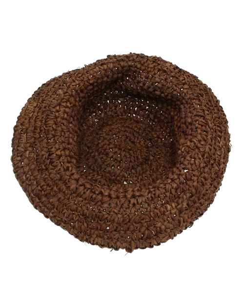 チャイハネ（チャイハネ）の「【チャイハネ】南国ベルトハット（ハット・レディース・イエロー/ブラウン/キナリ/オレンジ/ブルー・FREE）」の8枚目の写真