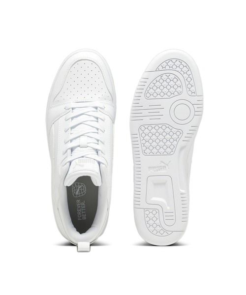 PUMA(プーマ)の「PUMA プーマ ユニセックス リバウンド V6 ロウ スニーカー(スニーカー・メンズ・ホワイト×ブラック/ホワイト×グレー・27.5cm/30.0cm/22.5cm/22.0cm/25.0cm/23.5cm/26.0cm/24.5cm/25.5cm/29.5cm/23.0cm/24.0cm/28.0cm/29.0cm/28.5cm/26.5cm/27.0cm)」の14枚目の写真