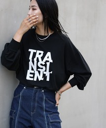 COLONY 2139 | 20/USA天竺プリントボリュームスリーブ長袖Tシャツ(Tシャツ/カットソー)