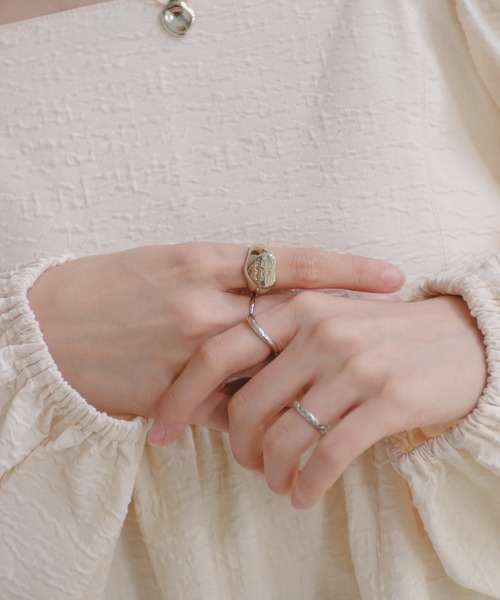 Kastane(カスタネ)の「【fiw.】ハートリング(リング・レディース・シルバー/ゴールド・FREE)」の6枚目の写真
