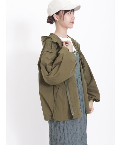 美品 Bedsidedrama プリーツレース ブルゾン カーキ ミリタリー F