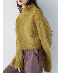 jouetie | ファーライクショートニット(ニット/セーター)