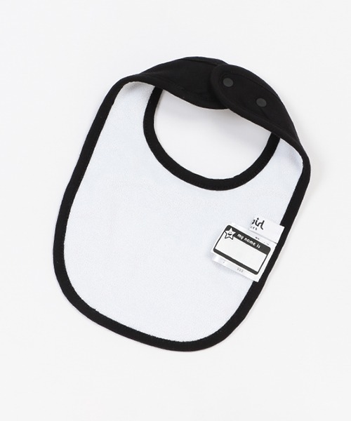 X-girl Stages（エックスガールステージス）の「ミルズロゴスタイ（その他ベビー用品・キッズ・ホワイト/ラベンダー/ブラック・FREE）」の13枚目の写真