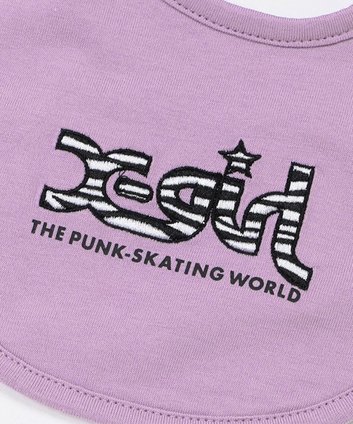 X-girl Stages（エックスガールステージス）の「ミルズロゴスタイ（その他ベビー用品・キッズ・ホワイト/ラベンダー/ブラック・FREE）」の16枚目の写真