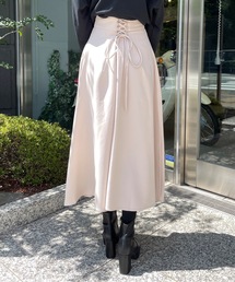 one way | バックレースアップフレアスカート(スカート)