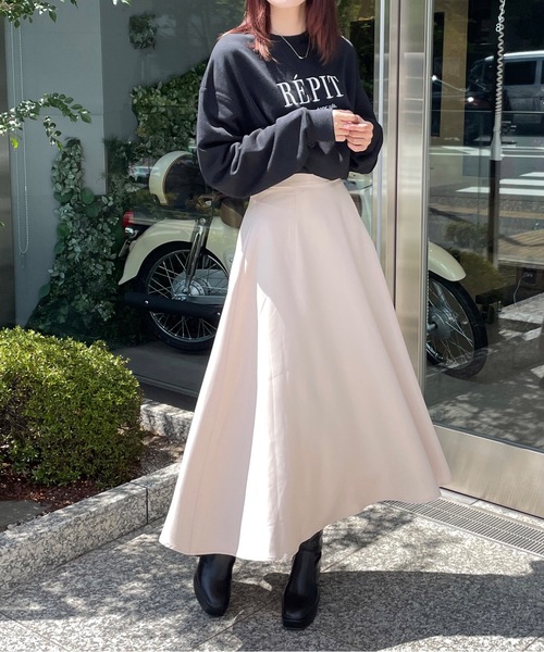 one way（ワンウェイ）の「バックレースアップフレアスカート（スカート・レディース・ブラック/ベージュ/ブラウン・FREE）」の20枚目の写真