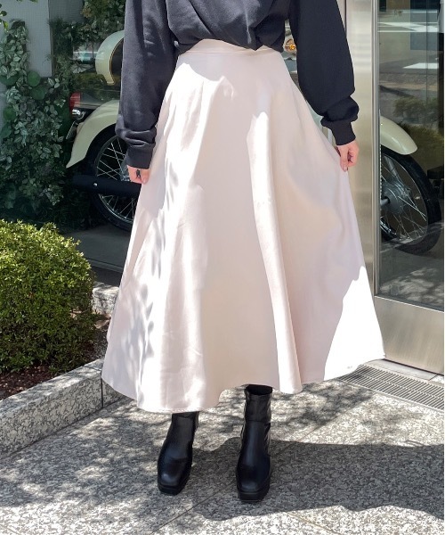 one way（ワンウェイ）の「バックレースアップフレアスカート（スカート・レディース・ブラック/ベージュ/ブラウン・FREE）」の22枚目の写真