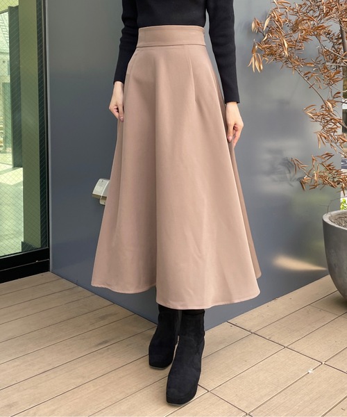 one way（ワンウェイ）の「バックレースアップフレアスカート（スカート・レディース・ブラック/ベージュ/ブラウン・FREE）」の12枚目の写真