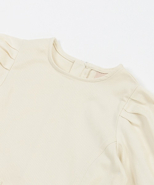 petit main（プティマイン）の「【Disney】ミッキーミニーデニムOP（シャツワンピース・キッズ・アイボリー/ネイビー・130cm/120cm/100cm/110cm/80ｃｍ/90cm）」の7枚目の写真