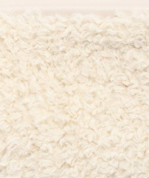 LAKOLE（ラコレ）の「2WAYボアクラッチBAG / 971093（クラッチバッグ・レディース・アイボリー/モカ/ブラック・FREE）」の15枚目の写真