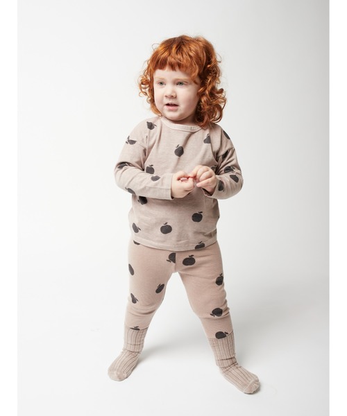 BOBO CHOSES(ボボショーズ)の「Poma allover leggings(レギンス/スパッツ・キッズ・モカ・12-18MONTH/18-24MONTH/2-3YEAR/6-12MONTH)」の3枚目の写真