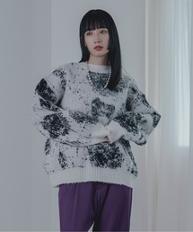 ニュアンスシャギーニット