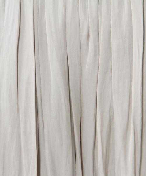 UNITED ARROWS（ユナイテッドアローズ）の「UWMF P サテン ロングスカート◆（スカート・レディース・ネイビー/ブラウン/ライトグレー・フリー）」の16枚目の写真