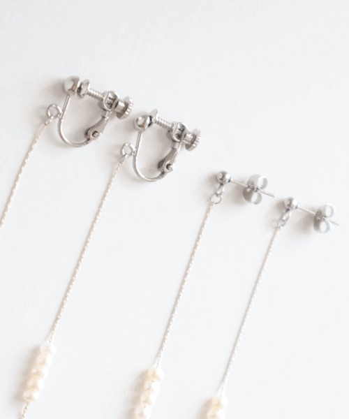 CERCA(チェルカ)の「KAM.accessory/silver925,14kgf/淡水パールイヤリング(イヤリング・レディース・B/A・FREE)」の17枚目の写真