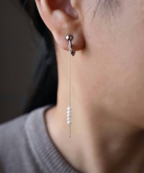 CERCA(チェルカ)の「KAM.accessory/silver925,14kgf/淡水パールイヤリング(イヤリング・レディース・B/A・FREE)」の14枚目の写真