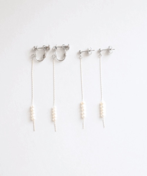 CERCA(チェルカ)の「KAM.accessory/silver925,14kgf/淡水パールイヤリング(イヤリング・レディース・B/A・FREE)」の3枚目の写真