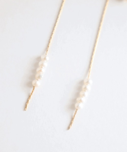 CERCA(チェルカ)の「KAM.accessory/silver925,14kgf/淡水パールイヤリング(イヤリング・レディース・B/A・FREE)」の9枚目の写真