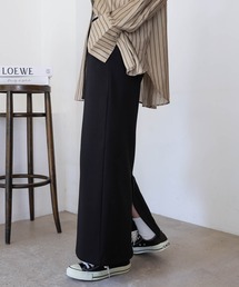 andme（アンドミー）の「ウエストゴム裏フリースタイトスカート（スカート）」