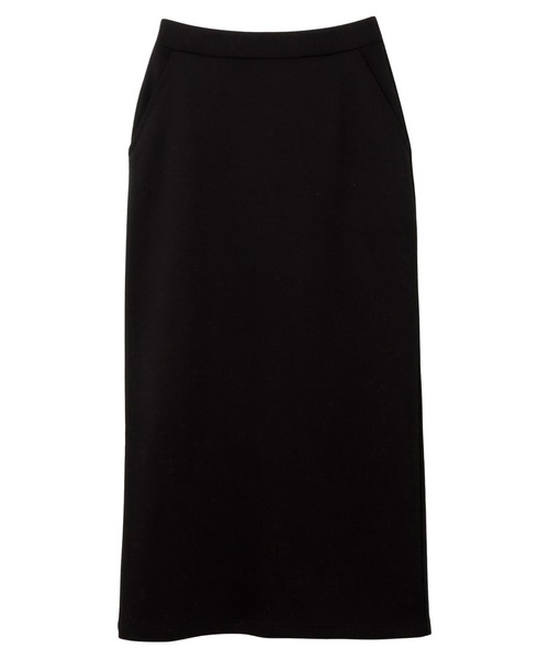 andme（アンドミー）の「ウエストゴム裏フリースタイトスカート（スカート・レディース・ブラック/アイボリー/ブラウン/チャコールグレー・M/L）」の7枚目の写真