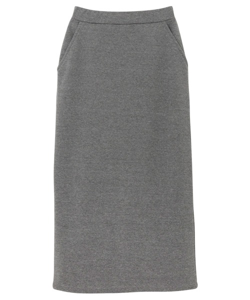 andme（アンドミー）の「ウエストゴム裏フリースタイトスカート（スカート・レディース・ブラック/アイボリー/ブラウン/チャコールグレー・M/L）」の9枚目の写真