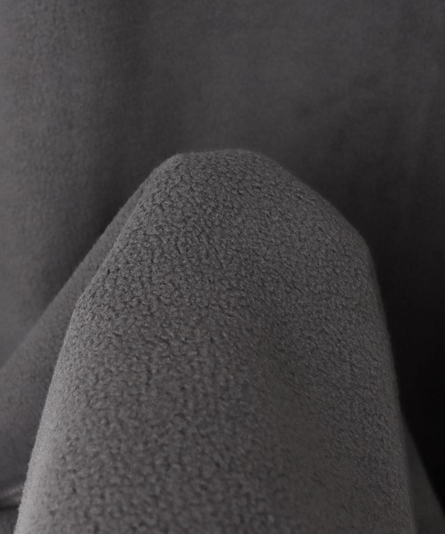 andme（アンドミー）の「ウエストゴム裏フリースタイトスカート（スカート・レディース・ブラック/アイボリー/ブラウン/チャコールグレー・M/L）」の11枚目の写真