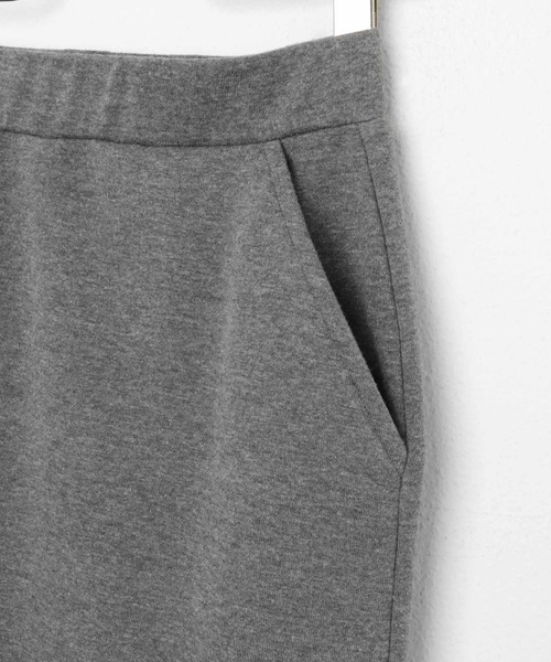 andme（アンドミー）の「ウエストゴム裏フリースタイトスカート（スカート・レディース・ブラック/アイボリー/ブラウン/チャコールグレー・M/L）」の17枚目の写真