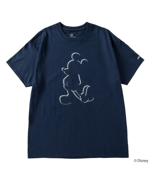 NEXUSVII(ネクサスセブン)の「SHADOW<MICKEY> S/S T(Tシャツ/カットソー・メンズ・ネイビー・SMALL/MEDIUM/LARGE/X-LARGE/XX-LARGE)」の1枚目の写真