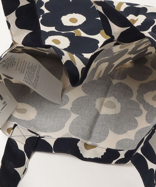 marimekko（マリメッコ）の「【JAPAN EXCLUSIVE】Mini Unikko / bag 33x32cm（トートバッグ・レディース・ネイビー・FREE）」の4枚目の写真