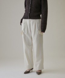 SALON adam et rope' | イージーカーゴパンツ【洗える】(カーゴパンツ)