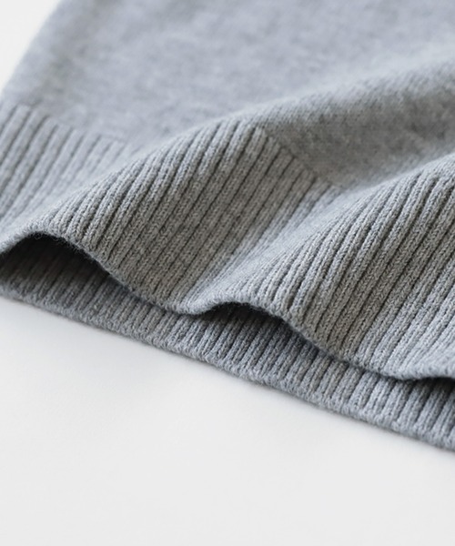 antiqua（アンティカ）の「綿100%クルーネックニット（ニット/セーター・キッズ・オレンジ/ブラック/アイボリー/杢グレー/グリーン/ブルー・160/120/130/140/150）」の17枚目の写真