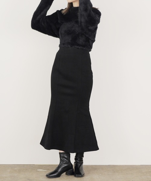 ROOPTOKYO（ループトウキョウ）の「▲SWEAT MERMAID SWEAT / スウェットマーメイドスカート（スカート・レディース・ブラック/グレー・S/M/L）」の10枚目の写真