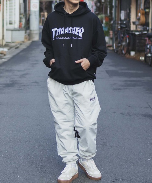 THRASHER（スラッシャー）の「【THRASHER/スラッシャー】 裏メッシュパンツ（その他パンツ・メンズ・ホワイト/ブラック/グリーン/ブラック×グレー/パープル/グレー・L/M/XL）」の16枚目の写真