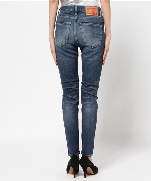 HYSTERIC GLAMOUR(ヒステリックグラマー)の「USED加工Sデニム ハイライズスキニーPT(デニムパンツ・レディース・インディゴブルー/ブラック・X-SMALL/SMALL/MEDIUM/XX-SMALL)」の15枚目の写真