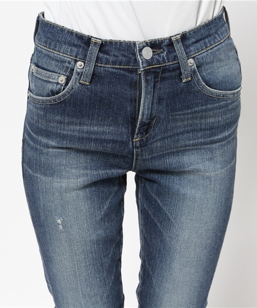 HYSTERIC GLAMOUR(ヒステリックグラマー)の「USED加工Sデニム ハイライズスキニーPT(デニムパンツ・レディース・インディゴブルー/ブラック・X-SMALL/SMALL/MEDIUM/XX-SMALL)」の16枚目の写真