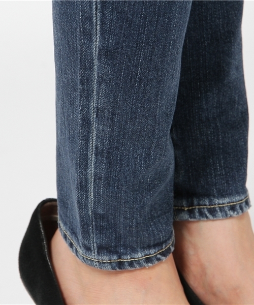 HYSTERIC GLAMOUR(ヒステリックグラマー)の「USED加工Sデニム ハイライズスキニーPT(デニムパンツ・レディース・インディゴブルー/ブラック・X-SMALL/SMALL/MEDIUM/XX-SMALL)」の8枚目の写真