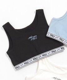 algy（アルジー）の「フロントロゴタンクスポブラ（スポーツブラ・キッズ）」