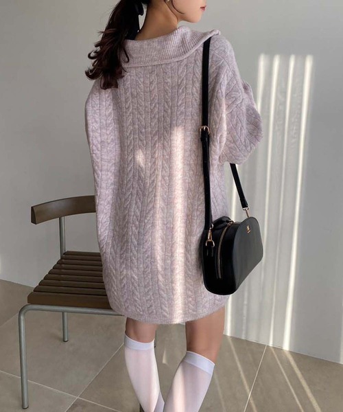 one after another NICE CLAUP(ワンアフターアナザーナイスクラップ)の「ハーフムーンミニショルダーバッグ(ショルダーバッグ・レディース・ブラック/アイボリー/レッド・FREE)」の19枚目の写真