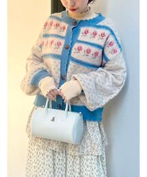 merry jenny | flower gardenニットカーディガン(カーディガン/ボレロ)