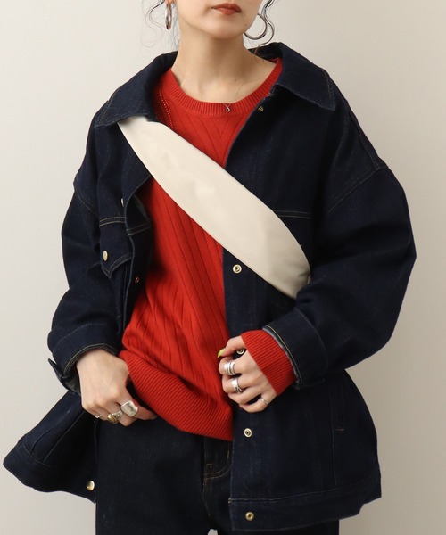 Chiaro（キアロ）の「chiaro プルオーバーニット（ニット/セーター・レディース・ベージュ/グレー/ブラック/レンガ・40）」の16枚目の写真