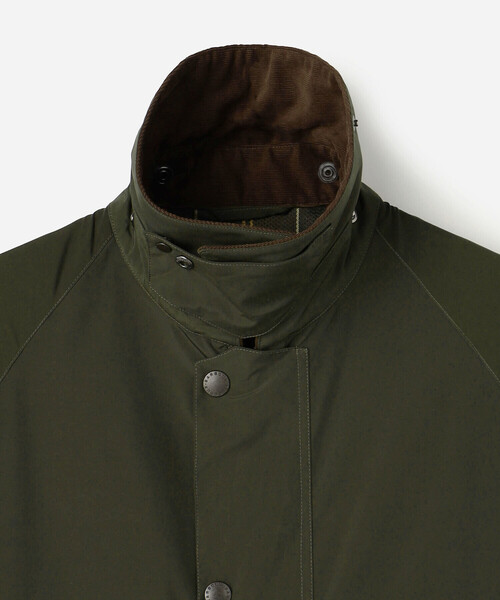 Barbour（バブアー）の「Barbour |〈別注〉BEAUFORT ミドルコート MEN（カバーオール・メンズ・ベージュ/ブラック/オリーブ・42/38/40）」の18枚目の写真