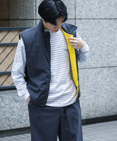 URBAN RESEARCH（アーバンリサーチ）の「TEAM N for URBAN RESEARCH『UR TECH』VEST（ダウンベスト・メンズ・グレー/ネイビー・MEDIUM/LARGE）」の11枚目の写真