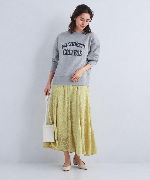 Goodwear(Since1983)(グッドウェア)の「【別注】<Goodwear>ロングスリーブ プリント スウェット プルオーバー(スウェット・レディース・ネイビー/ライトブルー/グレー・FREE)」の6枚目の写真