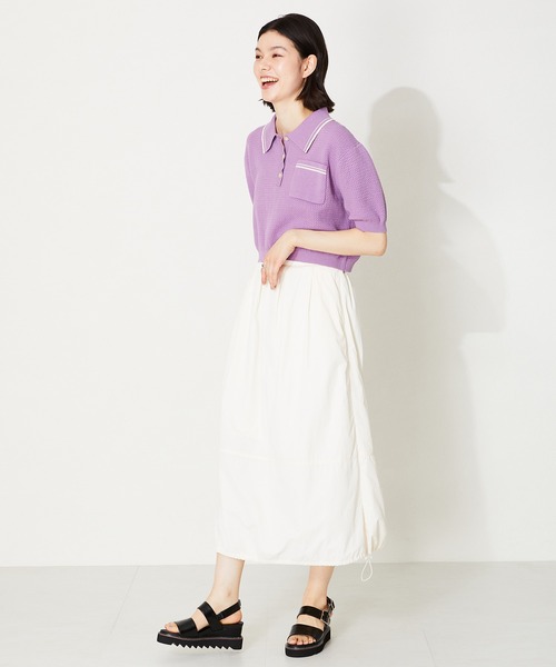 ORiental TRaffic(オリエンタルトラフィック)の「厚底ワイドベルトサンダル/41210(サンダル・レディース・ブラック/オレンジ・LL/L/M/S)」の13枚目の写真