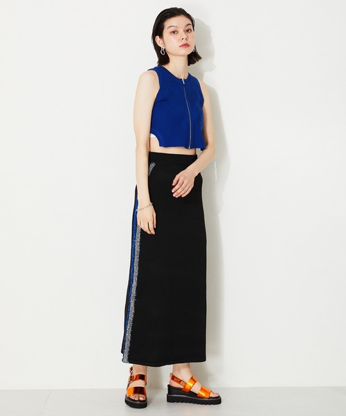 ORiental TRaffic(オリエンタルトラフィック)の「厚底ワイドベルトサンダル/41210(サンダル・レディース・ブラック/オレンジ・LL/L/M/S)」の19枚目の写真