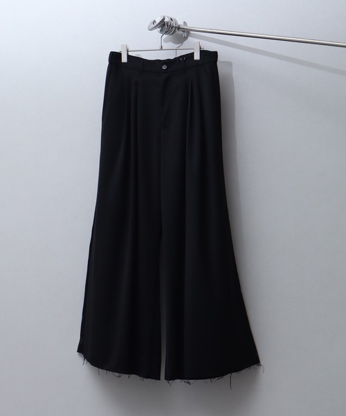 【極上品】90s 3タック スーパーワイドスラックス BLACK Classical Origin スラックス 「Classical Origin」「美しさは