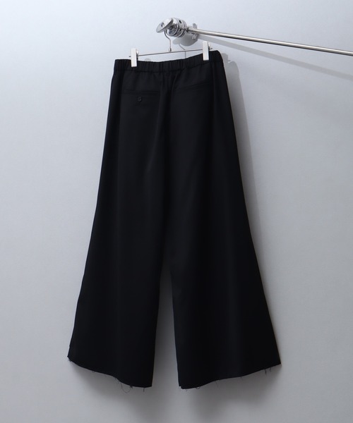 welise（ウェライズ）の「【welise/ウェライズ】グレイスフルTR  3タックモードワイドスラックス（スラックス・メンズ・ブラック/ダークベージュ/チャコールグレー/ダークグレー/ブルー/グレイッシュベージュ/グレー/グレー系/ベージュ系/ブラック系/チャコール/ブルー系・M/L/S）」の20枚目の写真