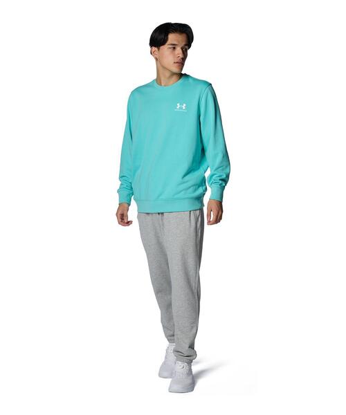 UNDER ARMOUR（アンダーアーマー）の「UAエッセンシャルテリー クルー（トレーニング/メンズ）（スウェット・メンズ・ブルー系・M/S/XL/XXL/L）」の7枚目の写真