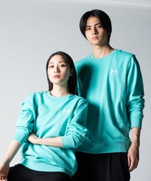 UAエッセンシャルテリー クルー（トレーニング/メンズ）